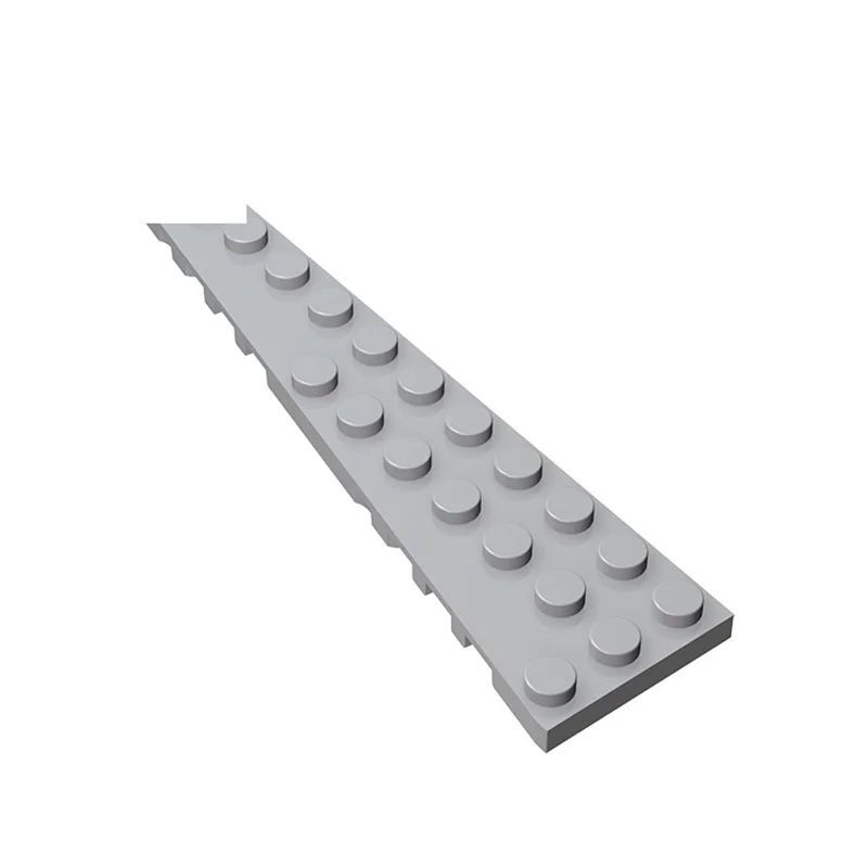 MOC 10PCS 47398 Wedge 12x3 Right Building Blocks Plate Board Brick Particle Puzzle Educational DIY Toys Children Birthday Gifts