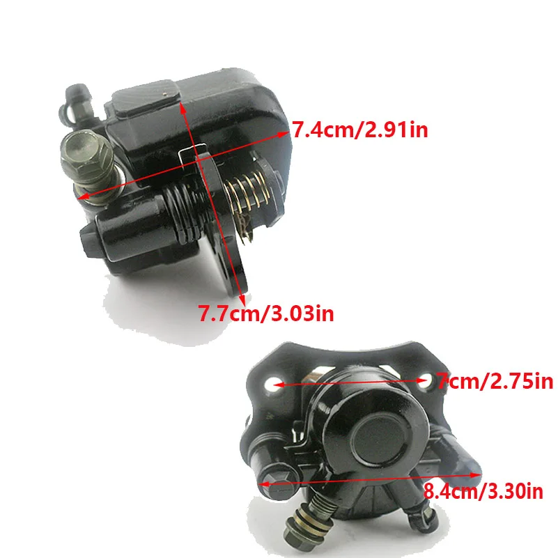 ATV Rear under brake Calipers Clamp Lower Pump for 50 70 90 110 125 150cc Quad master cylinder caliper