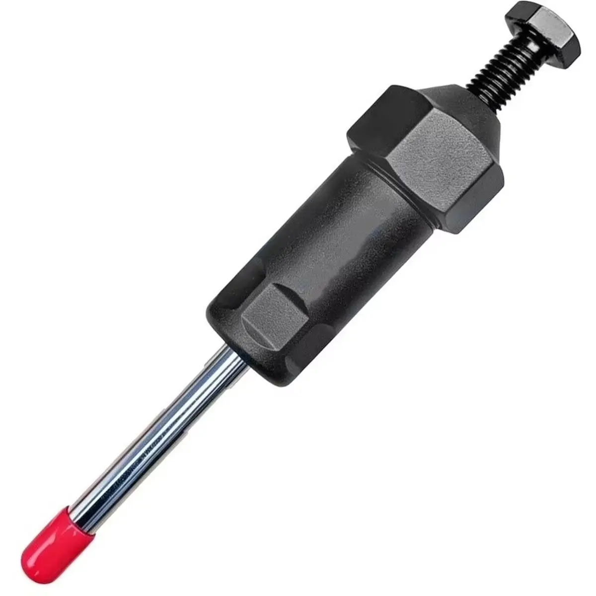 High-Pressure Grease Fitting Unclogging Tool Carbon Steel Spiral Pressure Design for Blocked Lubrication Lines