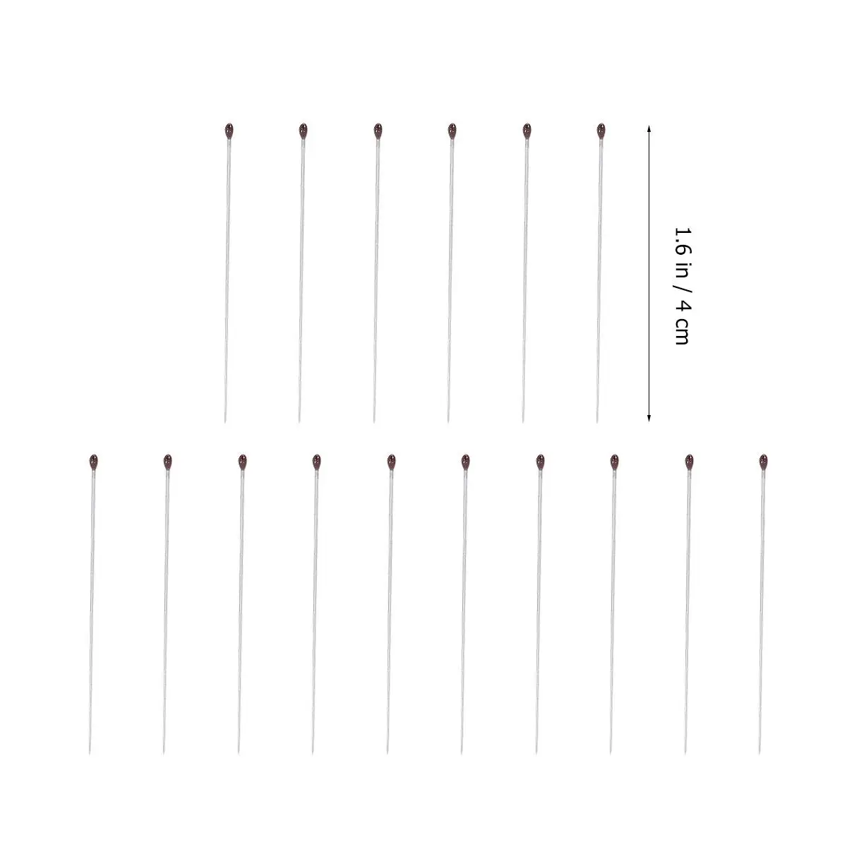 

100 Pcs Insect Specimen Needle Pin for Science Education Stainless Steel Entomology