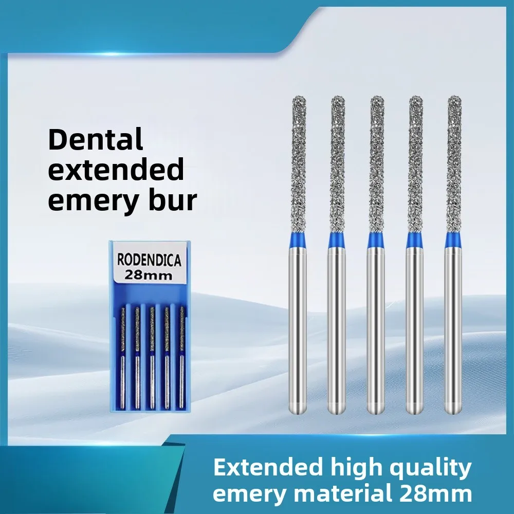 28mm 32mm Extra Long Dental High Speed Handpiece Bur Surgical Length Tungsten Carbide Bur for Third Molar Surgery Impacted Tooth