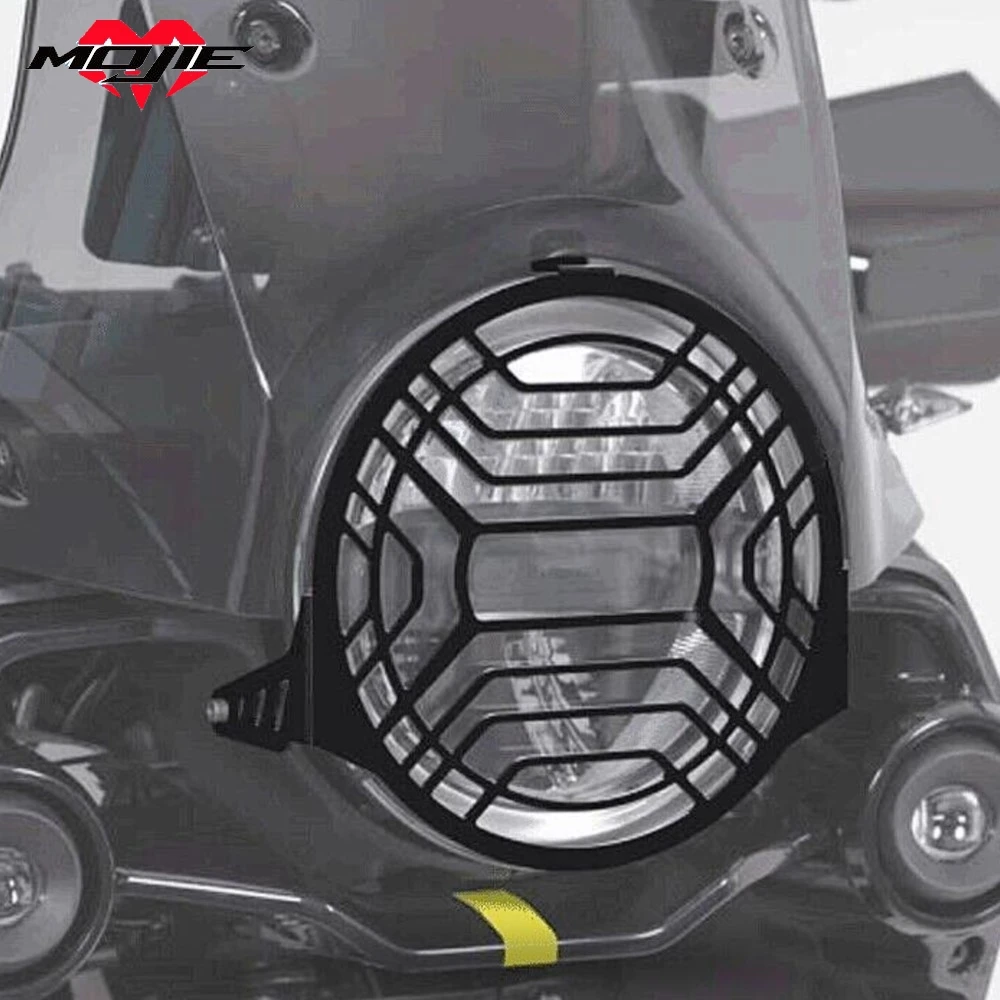 For Husqvarna Norden 901 Norden901 2022 2023 Motorcycle Stainless Steel Headlight Headlamp Grille Shield Guard Cover Protector