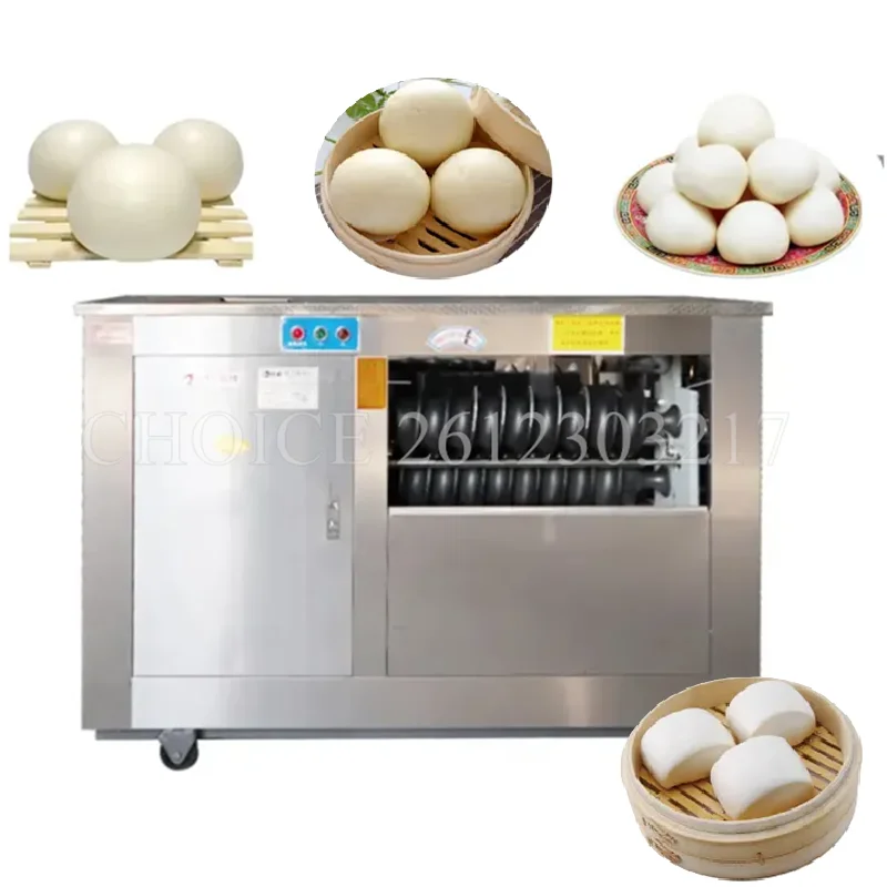 

Commercial Rounder Roller Round Dough Divider Rounder Automatic Round Dough Balls Making Machine Steamed Bun Machine