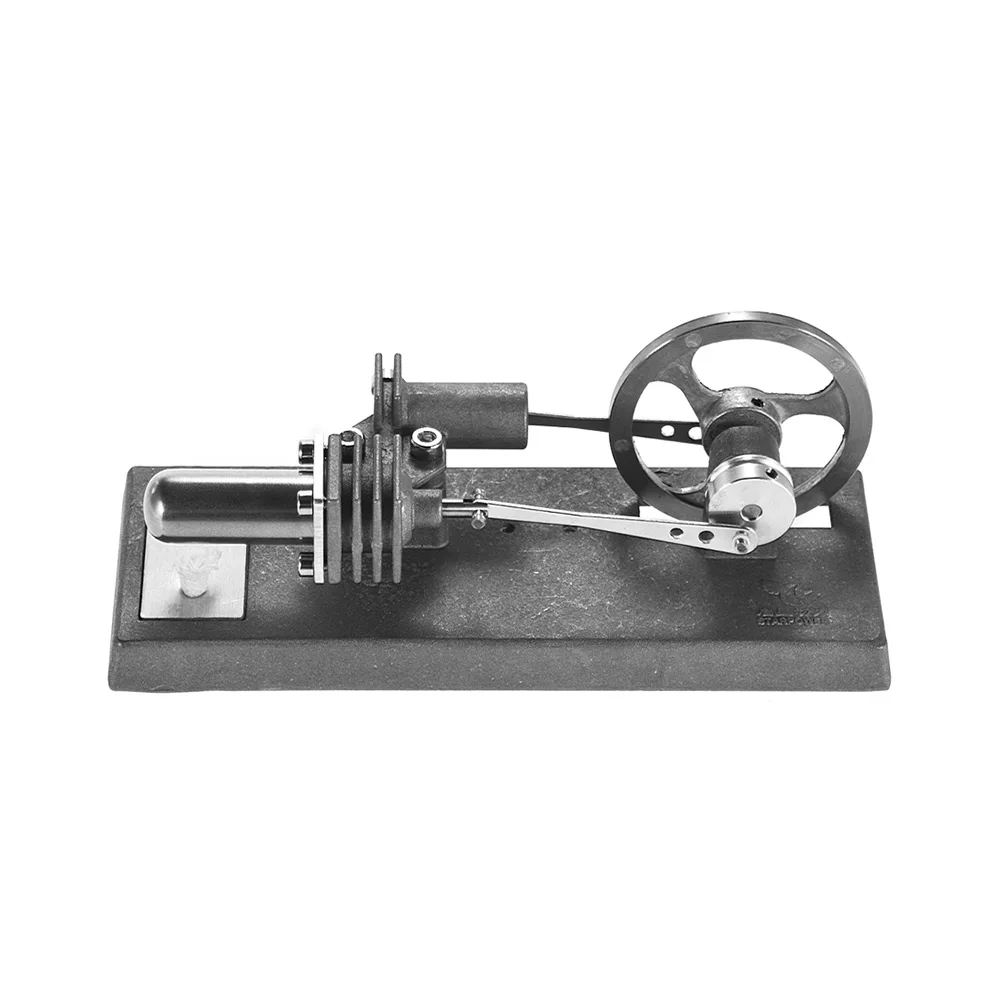 Hetelucht Stirlingmotor Model Volledig metalen behuizing Stirlingmotor Model Kit DIY Kit Experiment Educatief speelgoed Zelfmontage