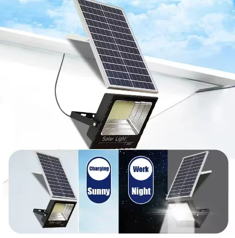 ضوء الشمس LED مصباح مقاوم للماء الكاشف لوحة الإضاءة الشمسية Foco Led الأضواء جدار حديقة الطاقة الشمسية أضواء الشمس في الهواء الطلق #3