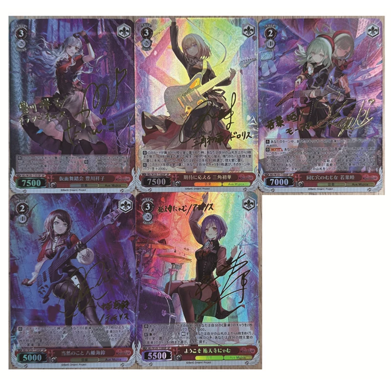 أنيمي آلهة قصة لتقوم بها بنفسك بطاقات فلاش محلية الصنع Amiya Kuchiki Rukia تحصيل بطاقات عيد الميلاد هدايا عيد ميلاد لعب الأطفال #5