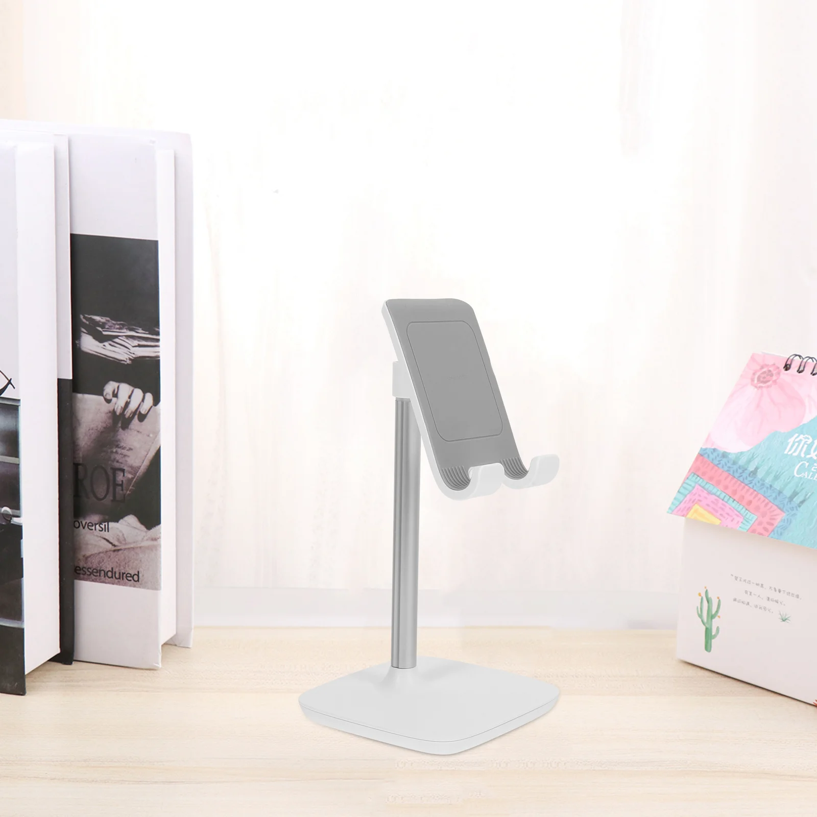 

1Pcs Desktop Tablet Phone Holder Adjustable Durable Phone Stand for Office Living Room Study Table Phones Holder