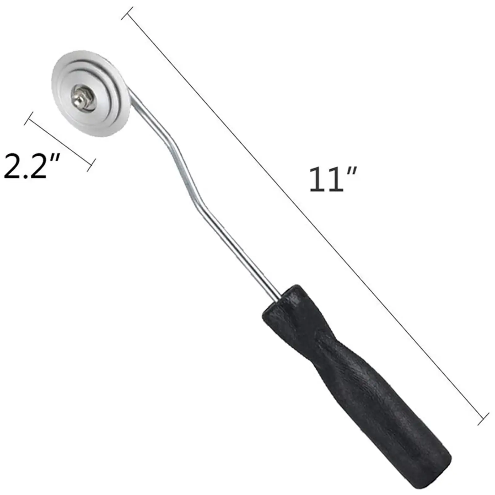 FRP Mold Laminating Roller Set Aluminum Alloy Fiber Glass Bubble Roller for Home Project Repair