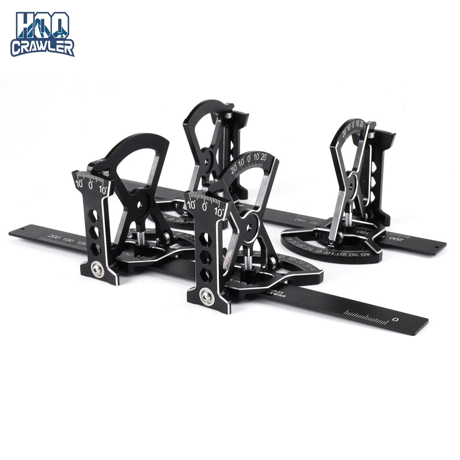 On Road Aluminum Alloy 4D SET-UP System Setup Chassis Tool with Ruler FOR 1/10 ON ROAD RC Remote Control Car Upgrade Part