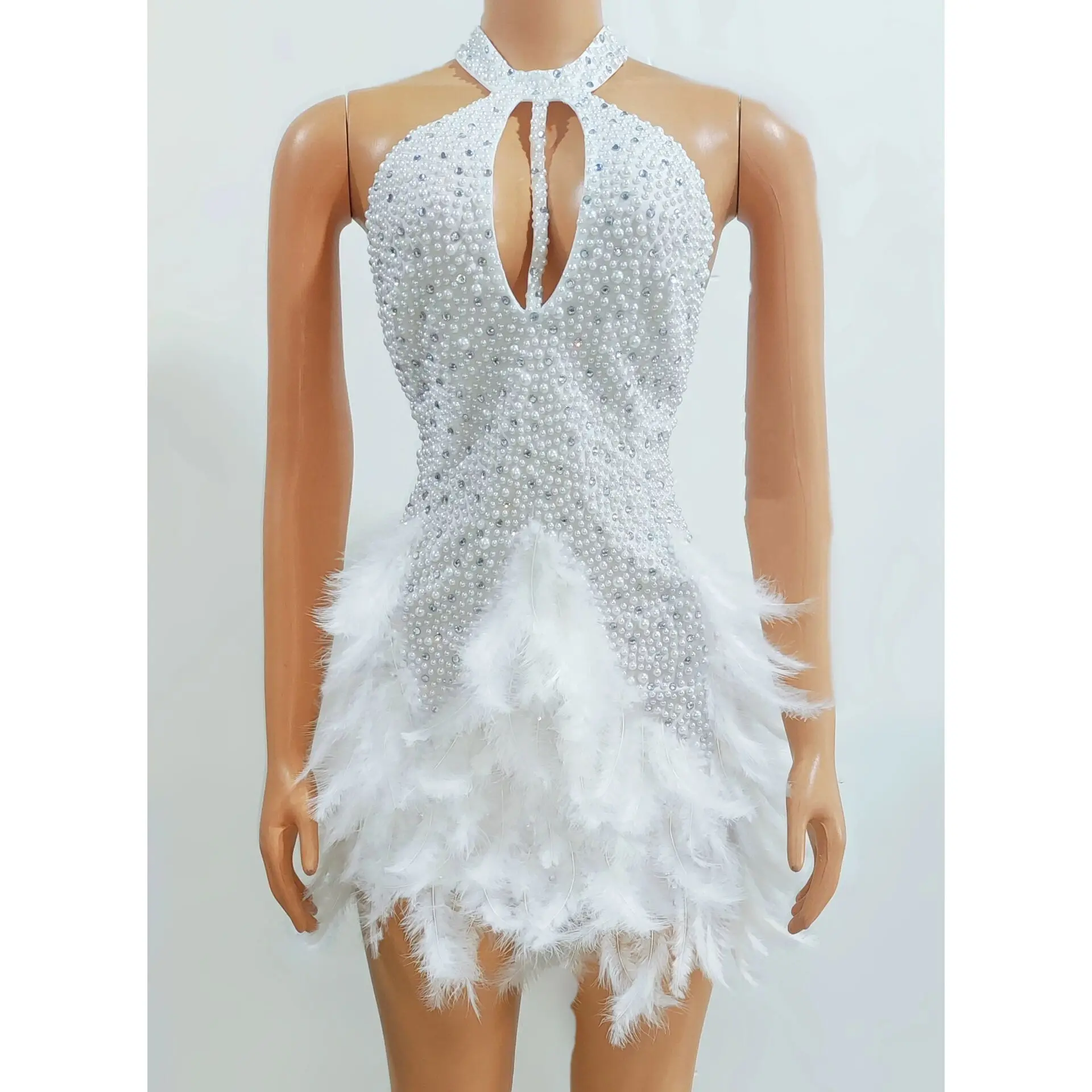 เครื่องแต่งกายเซ็กซี่ STAGE Performance ชุดสําหรับไนท์คลับ DJ,นักร้องโฮสต์ชุดราตรีสตรีสําหรับกิจกรรมผู้หญิง Vallentain ชุด