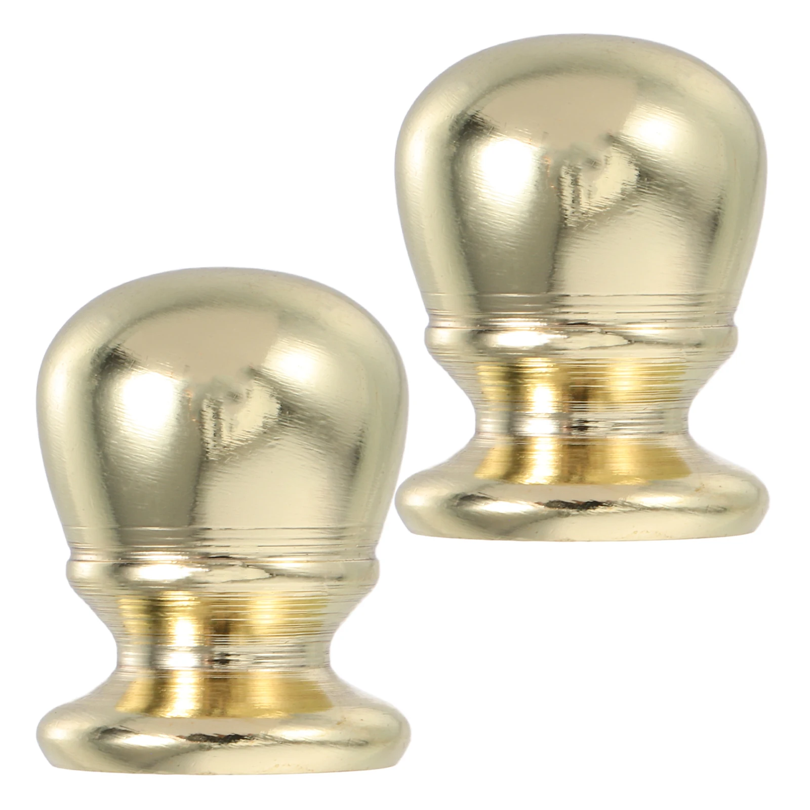 

2pcs Lamp Cap Finial Knob Floor Harp Top Finials for Lamps Desk Nut Accessories Decorative Lamp Shade Top Hardware Ornaments