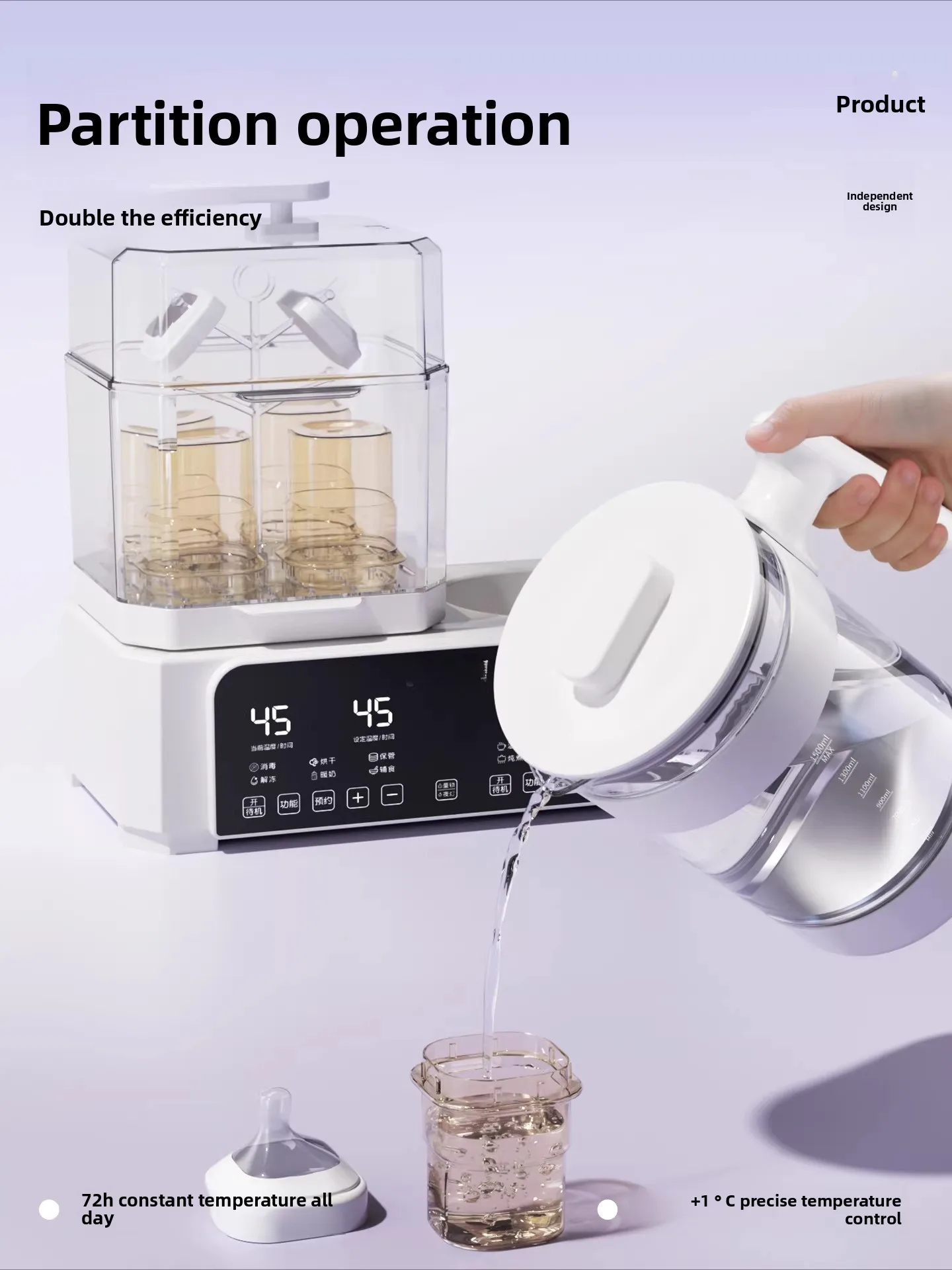 

Sterilizer Drying Two-in-one Machine, Milk Warmer, Milk Warmer Thermostat