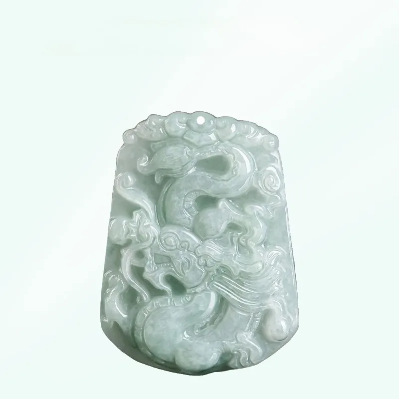 

New Jade Dragon Pendant Zodiac Men's and Women's Pendant Jade Pendant Necklace Zodiac