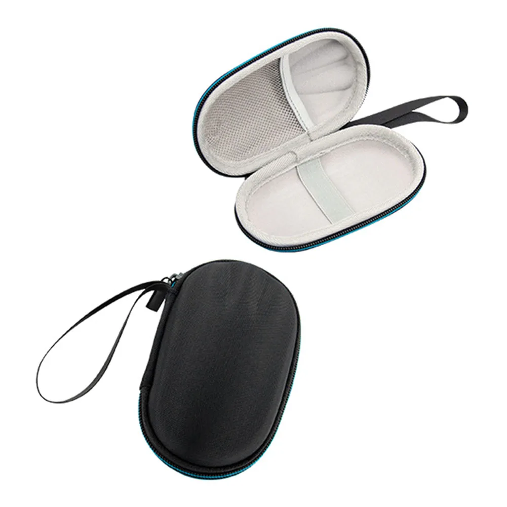 Portable Mice Accessories Double Zipper Waterproof Mouse Organizer with Hand Rope Scratch Proof for Logitech M221/M220/M185/M170