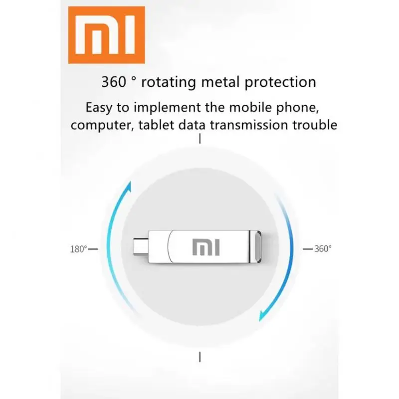 Mijia Xiaomi U Disk 2TB Flash Drives High Speed 16TB USB 3.2 Type-C Interface 512GB 128GB USB Stick Phone Portable USB Memory