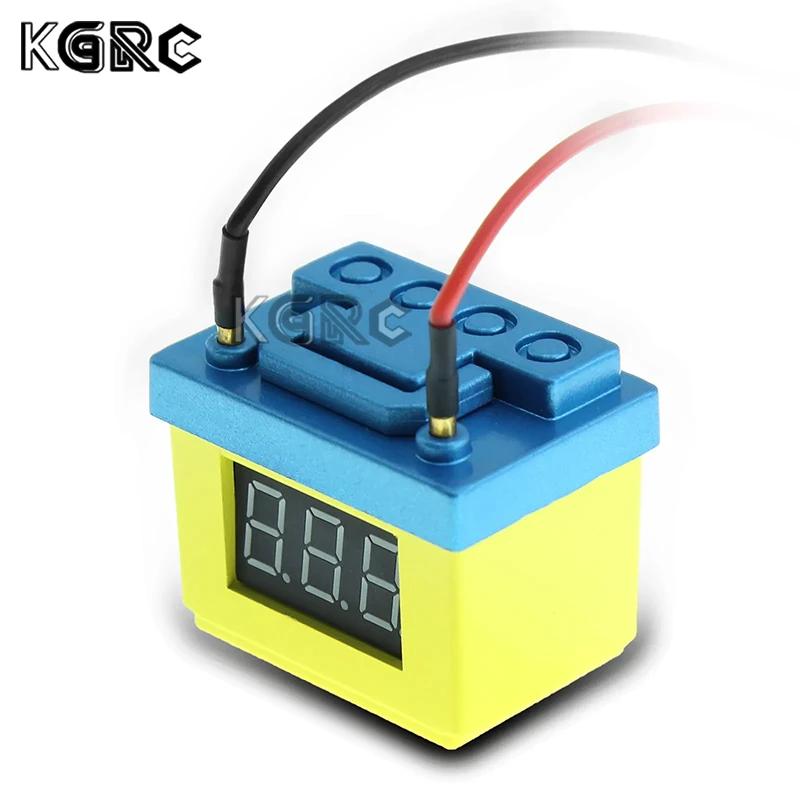 

RC Car Lipo Battery Voltage Tester Alarm for 1/10 RC Car Axial SCX10 TRX4 Upgrade Parts