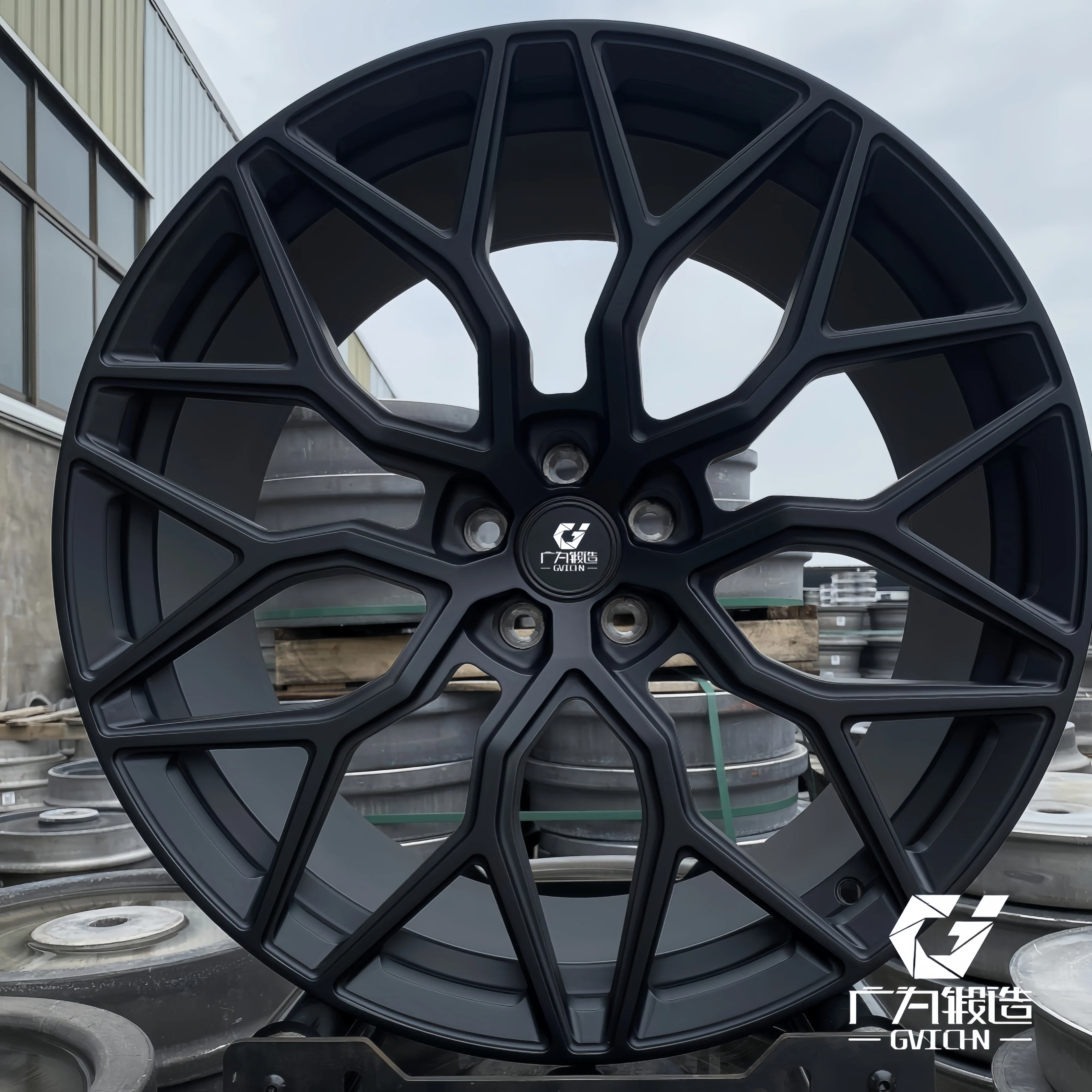 Custom Forged Wheels Satin Black 18 19 20 21 22 Inch 6061-t6 Aluminum Monoblock Forged Wheels Rims