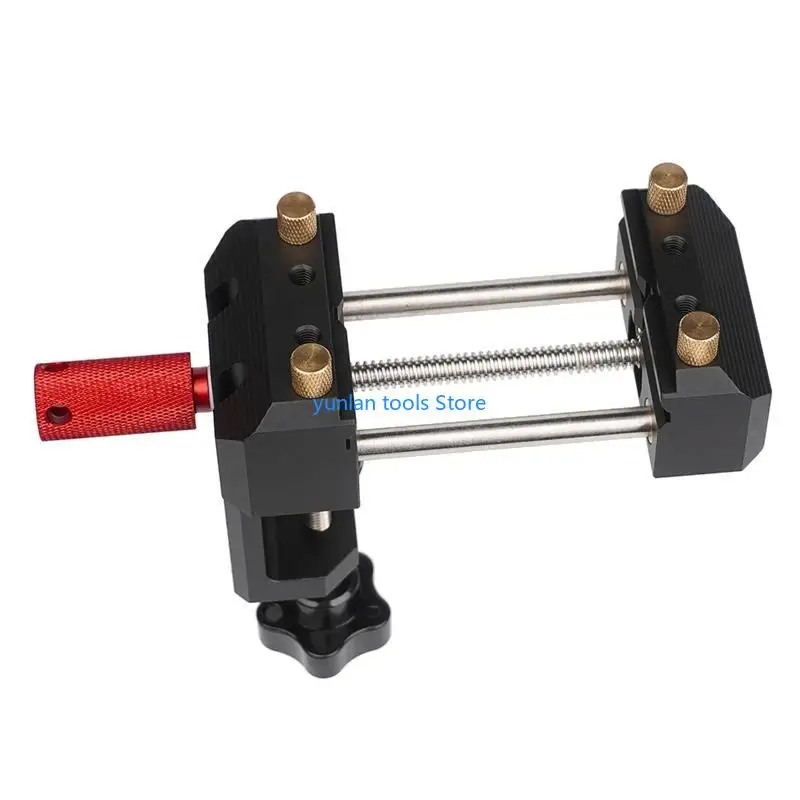 50LB Mini for Bench Vise Aluminum Durable Small Table for Bench Vise Clamp Portable Jewelers Craft Hobby Woodworking Clamp