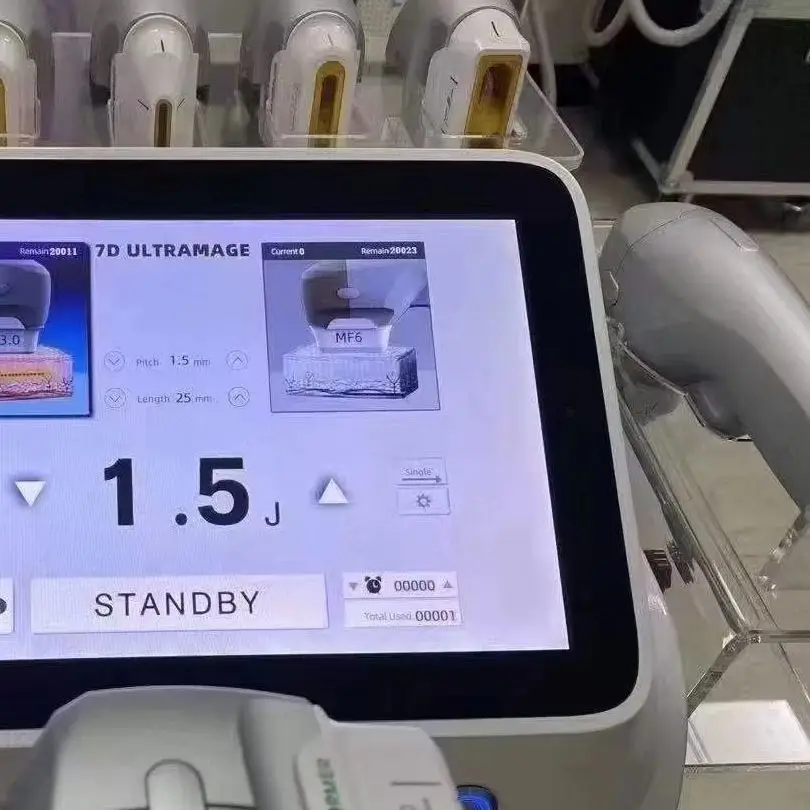 

HI FU Hot Sale 7D SMAS Lifting Machine High Intensity Focused Ultrasound Facial Body Skin Tightening Salon Equipmen