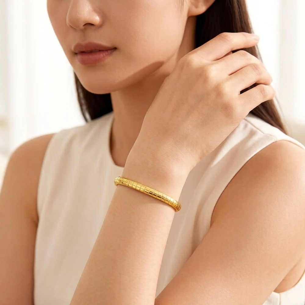Snake Bracelet Bangles Rope Europe Style Fine Jewelry For Women Brand New Vintage Gift In 925 Sterling Silver