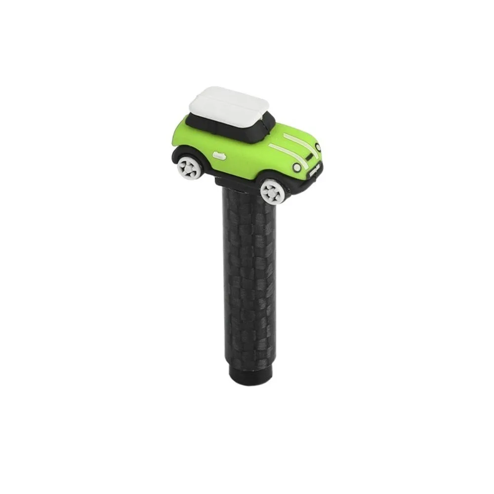 

Decorative Car Door Lock Pin Knob Silicone Car-shaped Lift Button Refitting Cover Pull Pins Auto