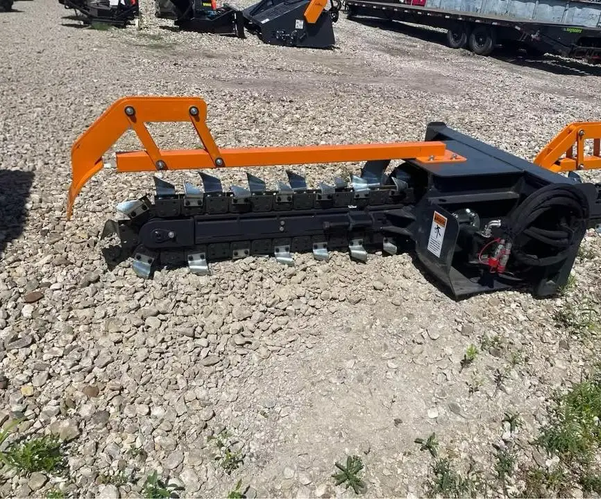 Affrordable TCR 12 48H TRENCHER for mini loaders NEW UNUSED 8 TRENCHING WIDTH 48 DEPTH 15 CLEARING AUGER