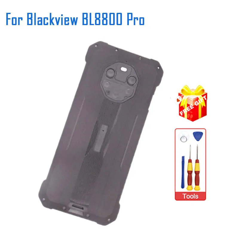 New Original Blackview BL8800 Pro Battery Cover Back Cover Battery Case With Camera Lens Accessories For Blackview BL8800 Pro