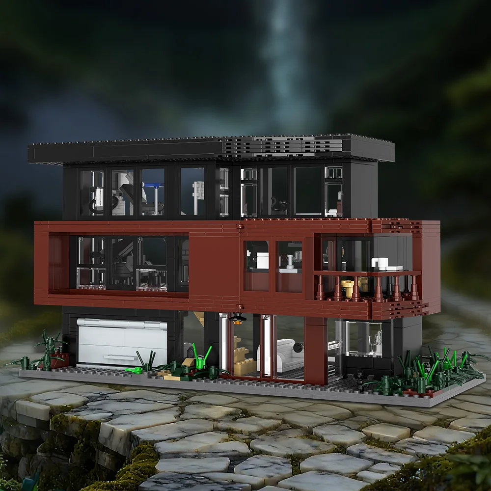 

House Building Set Romance Films Fans Architecture Blocks House Present for Adult Halloween Christmas Valentine,979 Pieces