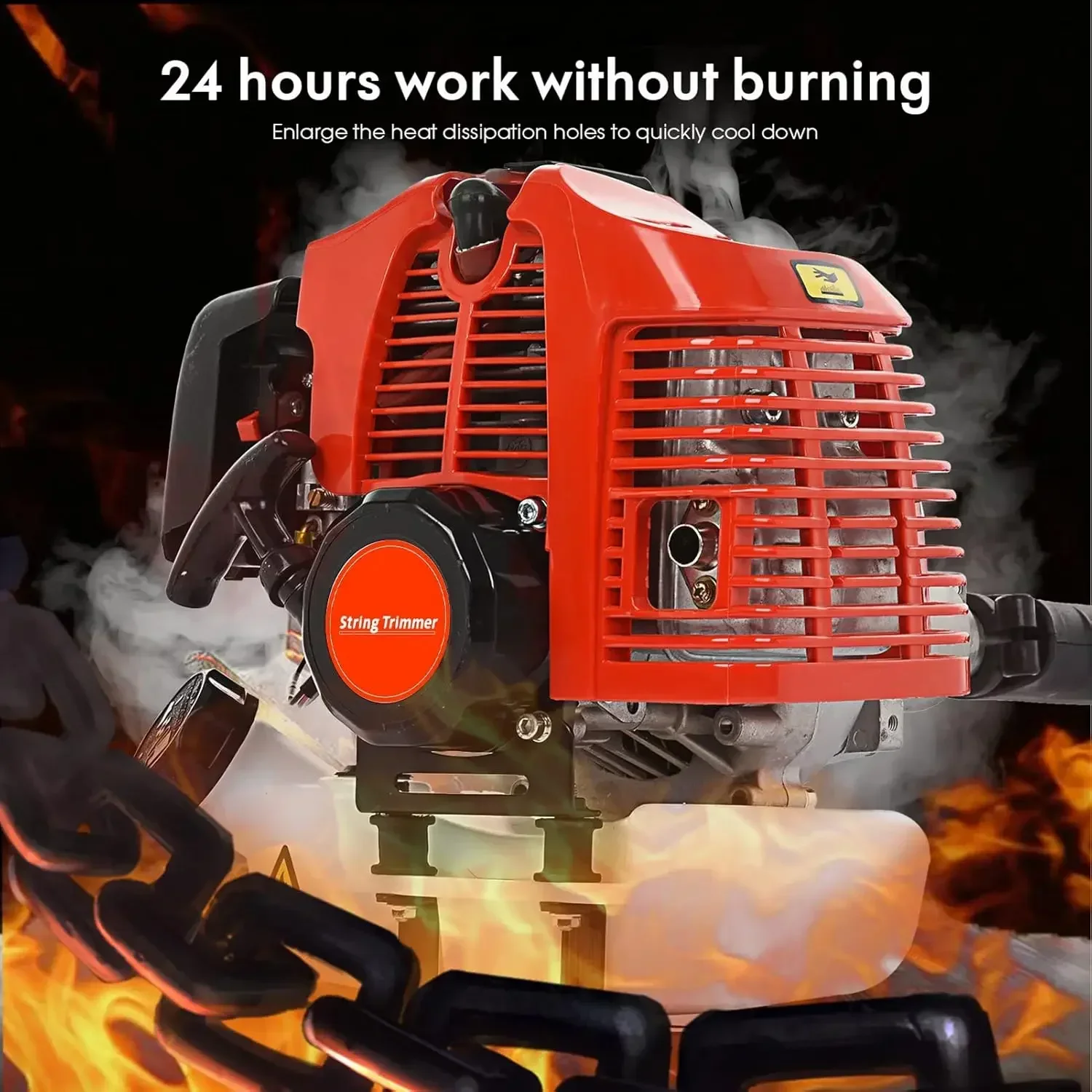 

BestsellerBestsellerLawn Mower 5 in 1 Weed Eater Strong Powerful Full Functioning Guard Accessories Hedge Trimmer 52cc Petrol He