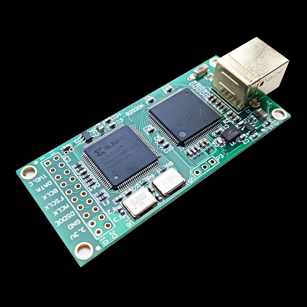 Amanero Combo384 Module DSD512/PCM384 32Bit for AK4497 ES9038 AK4493 Decoders (Standard Crystal)