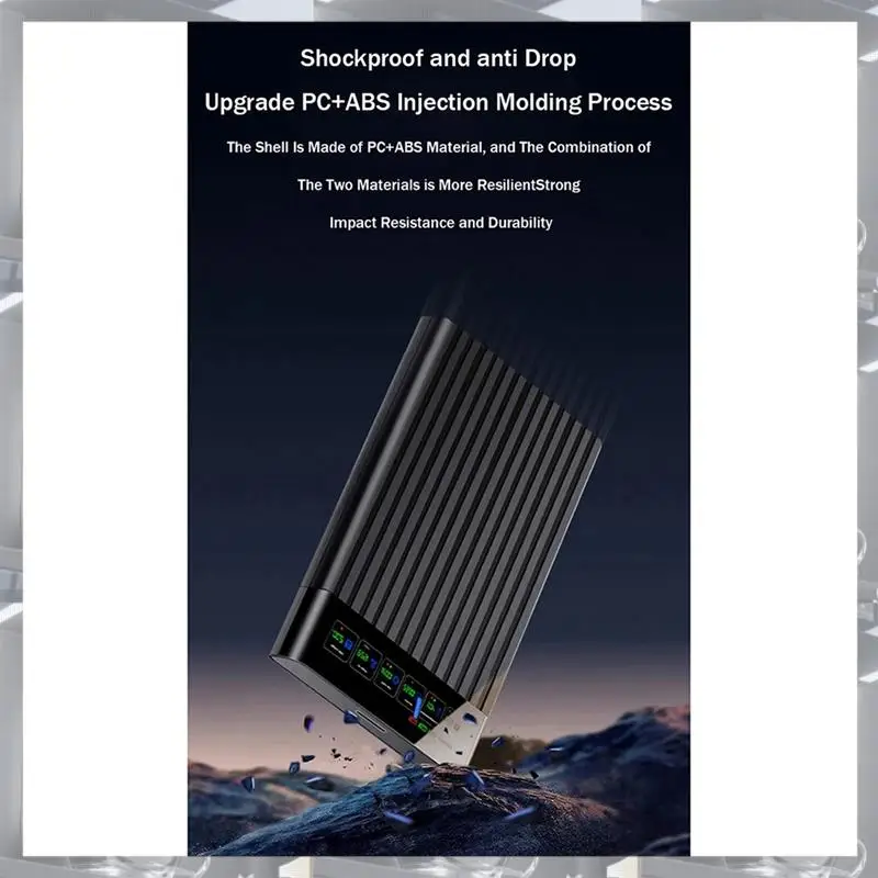 ホットセール-2.5インチ HDD エンクロージャ SATA から USB3.1 外付けハードドライブケース 6Gbps HDD SSD ハードドライブエンクロージャ収納ケース PC 用、2