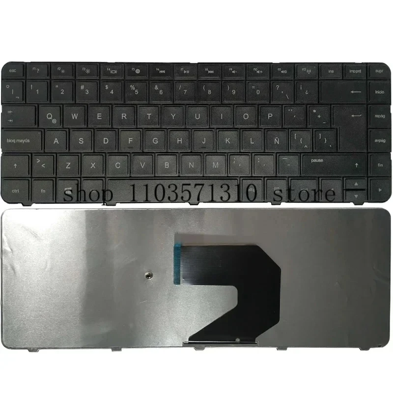 Новая испанская/латинская клавиатура для ноутбуков HP Pavilion G4 G43 G4-1000 G6 G6S G6T G6X G6-1000 CQ43 CQ43-100 CQ57 G57 430 630, черная