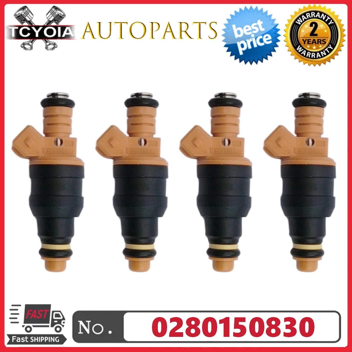 4 pçs/lote Injetores de Combustível 0280150830 Para Renault Cilo 19 21 J7R/F7P 1.8 2.0 16V 192cc