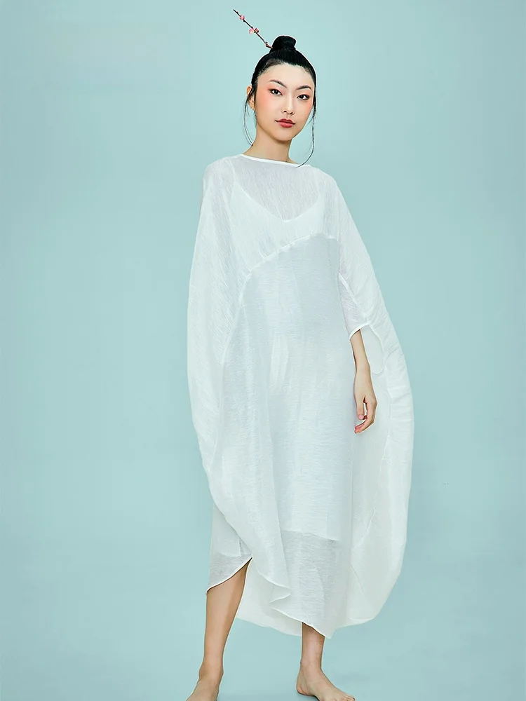 

Летняя модная льняная юбка миди для женщин с асимметричным подолом, художественным дизайном, скрывающая недостатки фигуры, на пуговицах, с завышенной талией, свободного кроя