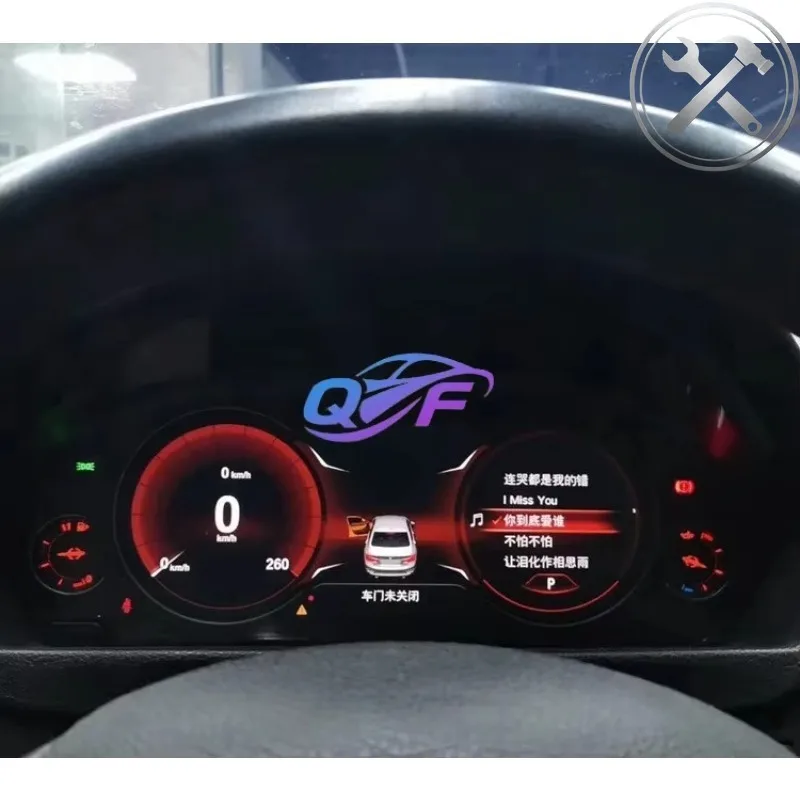 

6WB Version LCD Digital Virtual Cockpit Dashboard Speedometer Instrument Cluster Auto Interior Upgrade for F10 5 Series 2010-2