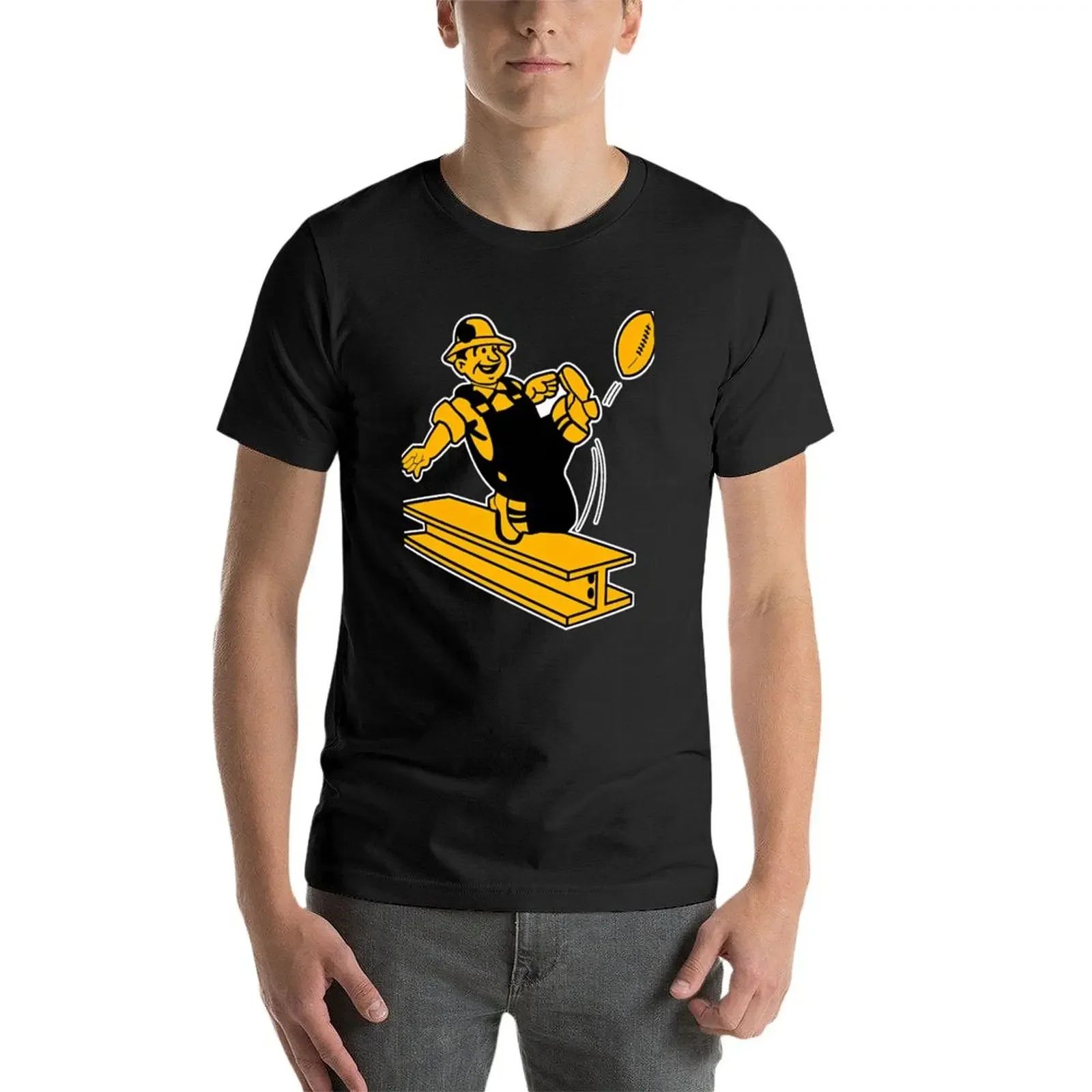 1962 Steelers Steely McBeam T-Shirt summer top rapper graphic tees mens fashion