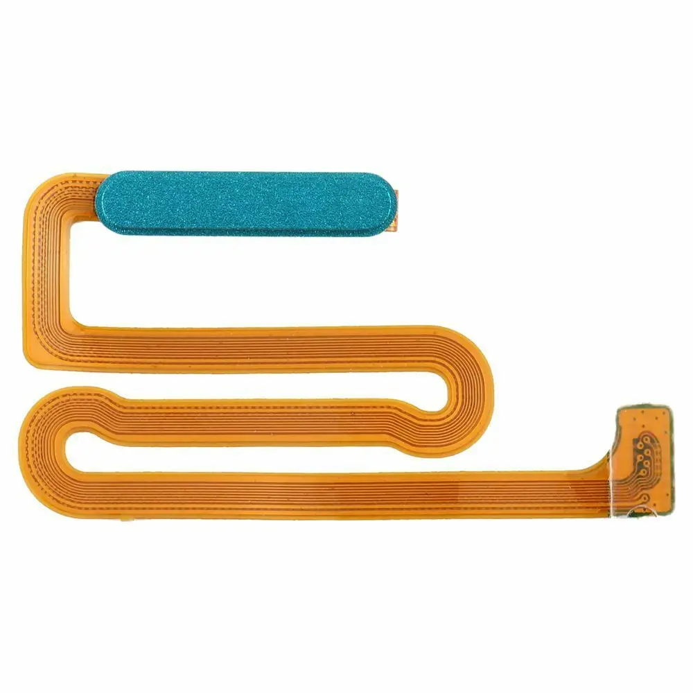 Home Button Flex Cable For Samsung Galaxy A12 M12 A125 M127 Fingerprint Touch ID Sensor With Power On Off  Side Key