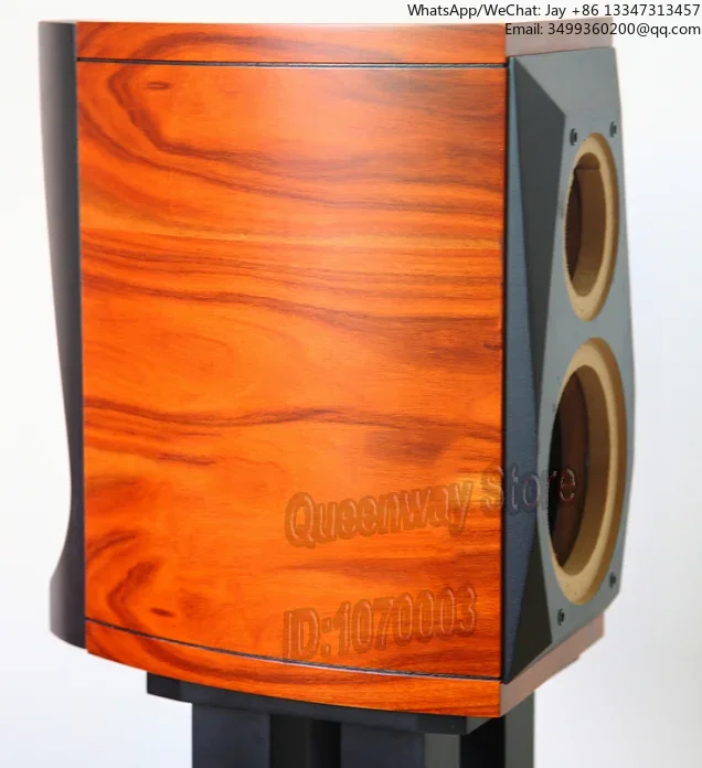 

L-195 HiFi Empty Speakers Cabinet Personalized Customization 6.5'' Inch Empty Bookshelf Speaker Box Cabinet Chassis