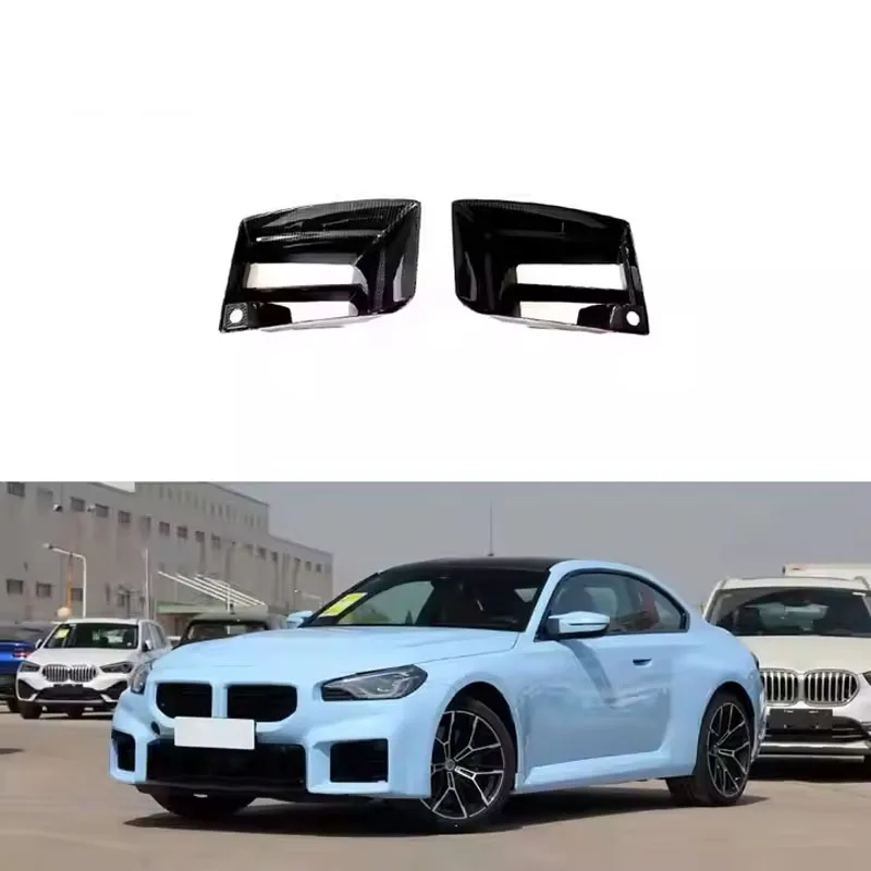 

Prepreg DRY Carbon Fiber Front Air Outlet Intake Plug Cover for BMW M2 G87 2022 - 2024