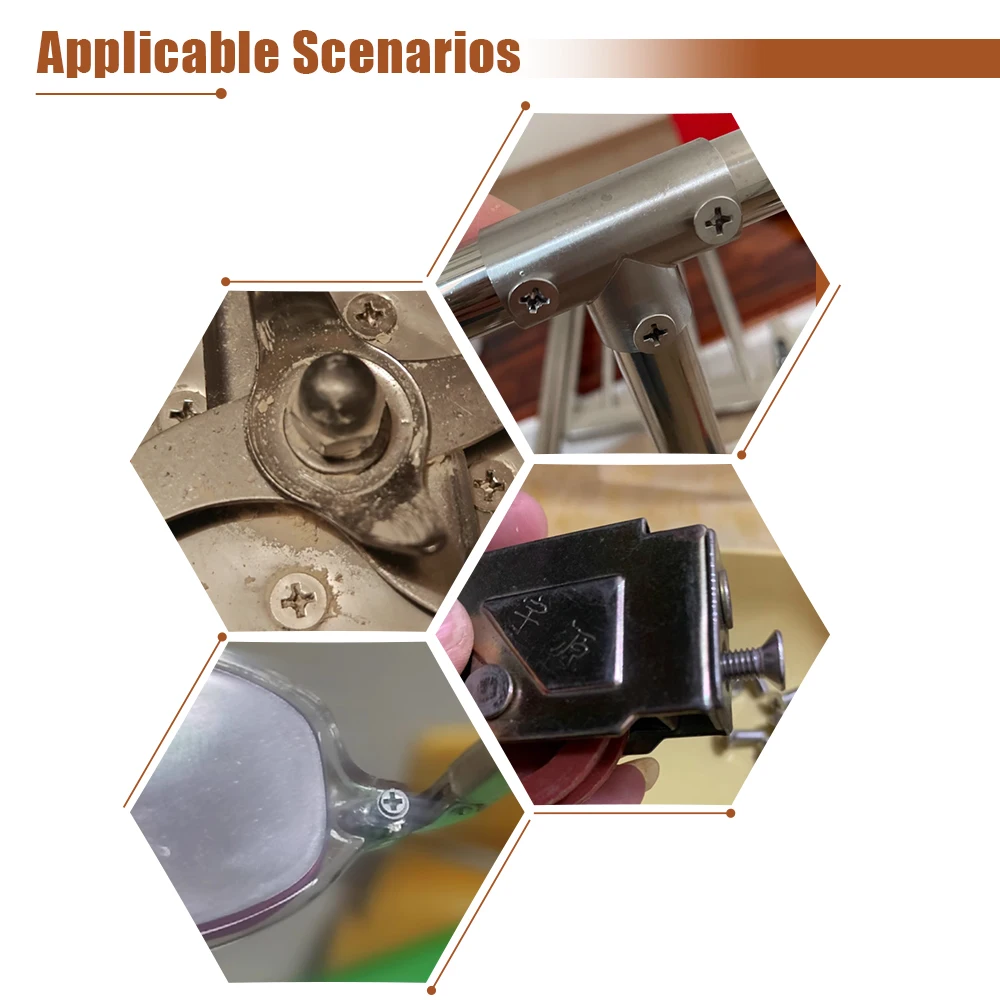 Śruba maszynowa z łbem płaskim wpuszczanym krzyżowo M1.2 M1.4 M1.6 M2 M2.5 M3 M4 M5 M6 304 Elektryczna mała śruba ze stali nierdzewnej z łbem krzyżowym