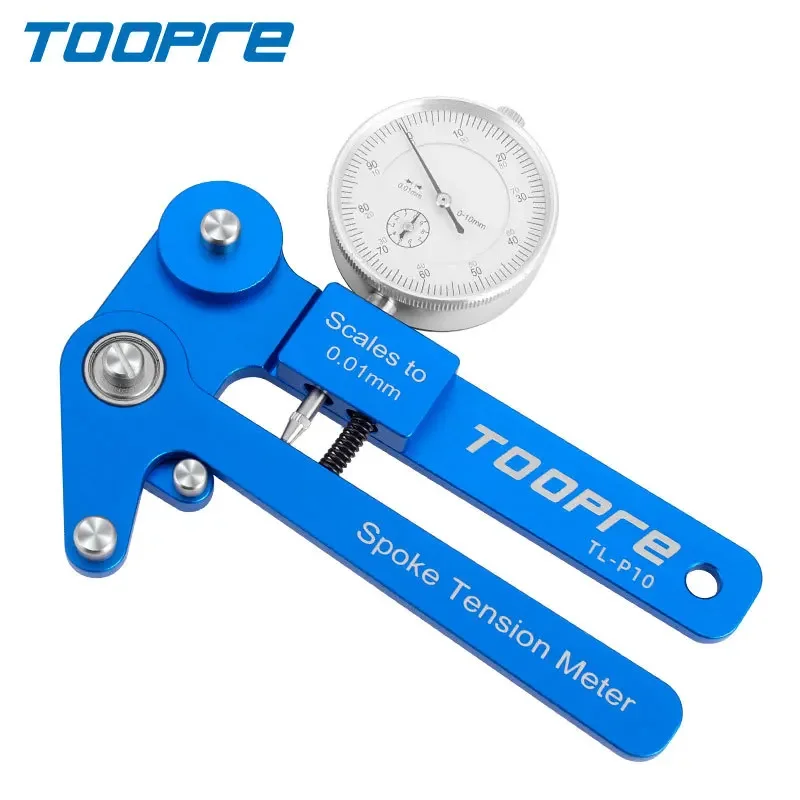 TOOPRE Bicycle Spoke Tension Meter Digital Display Rim Correction Tool Mechanical Wheel Steel Wire Ring Adjustment Measuring