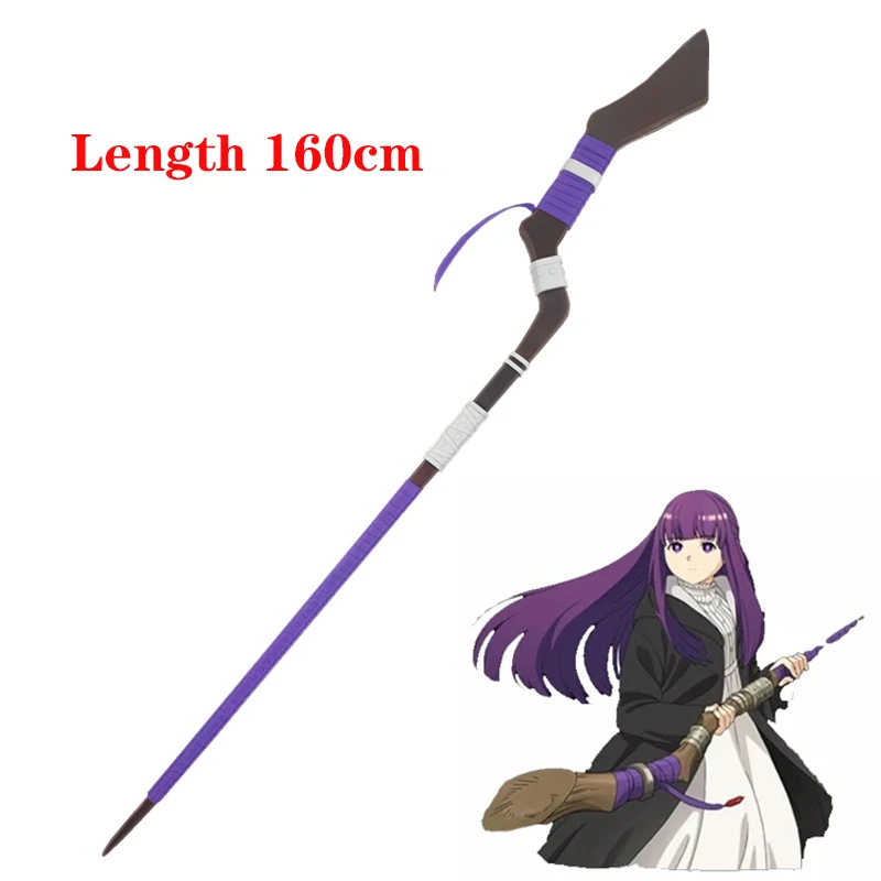 

Frieren At The Funeral Fern Anime Cosplay Prop 160cm Long PVC Wand Fern Halloween Party Fancy Stage Performance Props