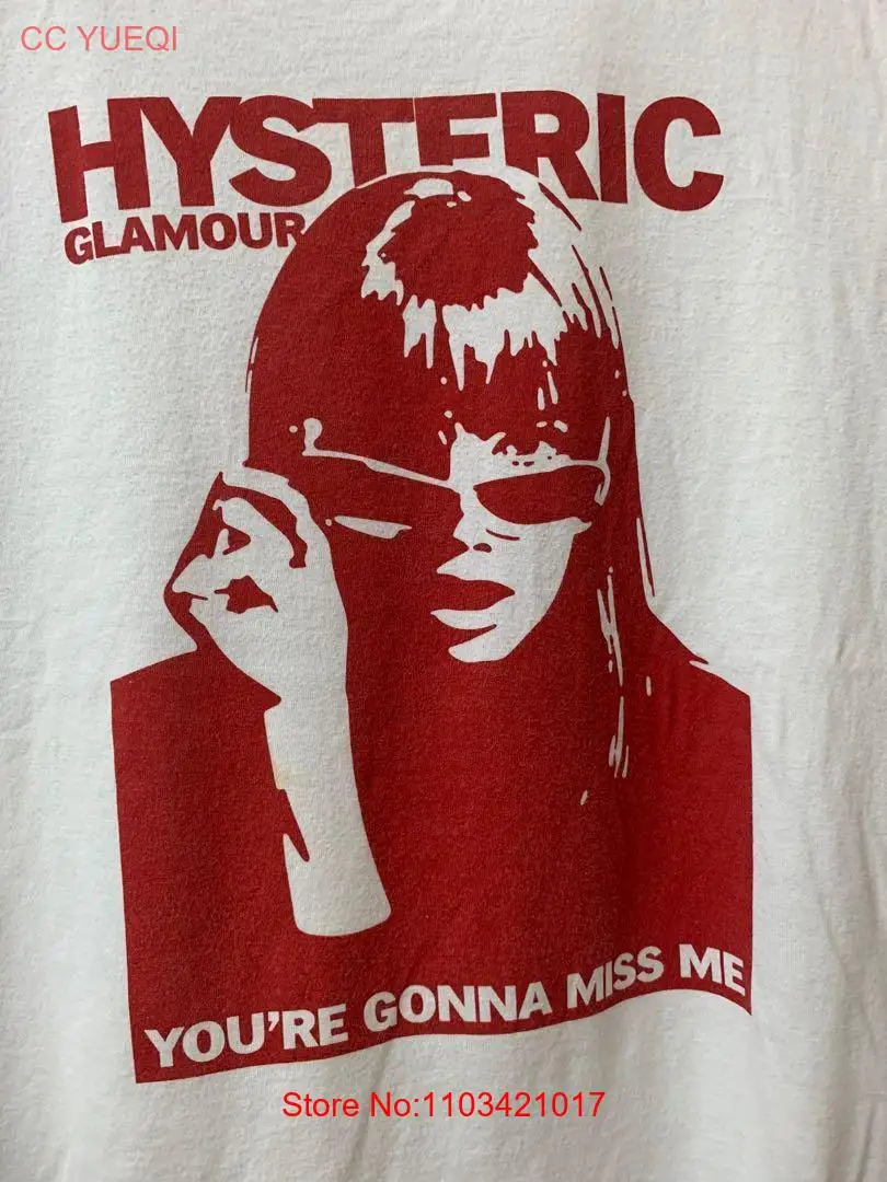 Hysteric Glamour Shirt, Hysteric Glamour White T-shirt Unisex S-5XL VN3742