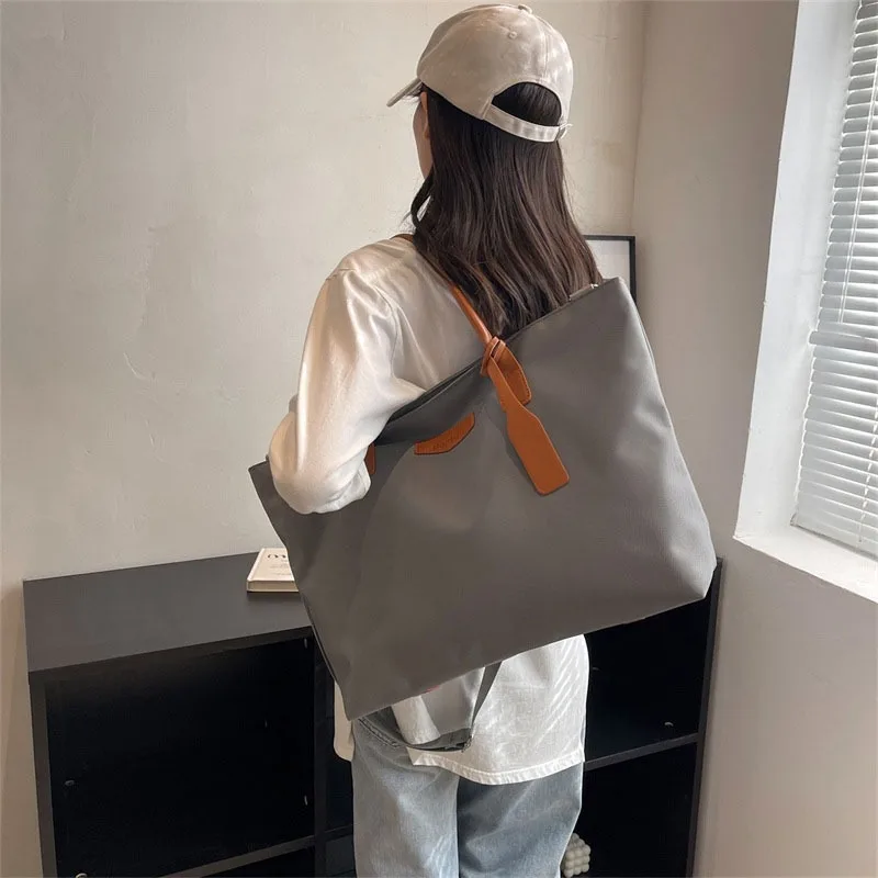 1pc Travel Bag Commuter Tote Diagonal Cross Multifunctional Fitness Organizer Bag Business Trip Accommodation Luggage Bag