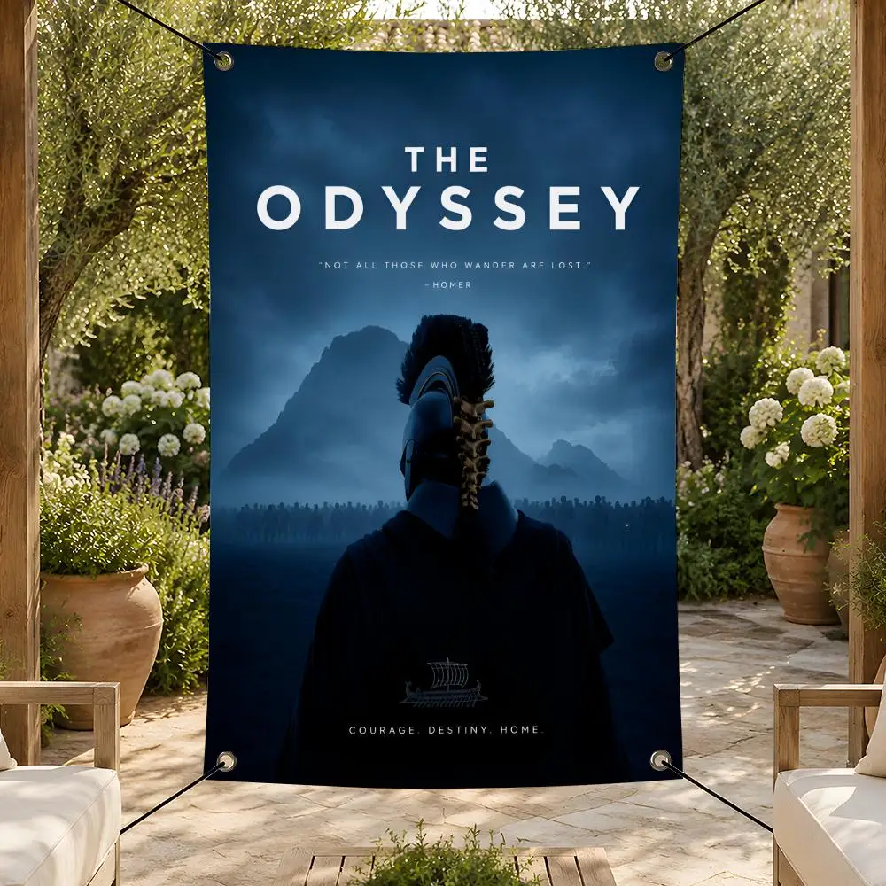 Literature Epic Classic The Odyssey Flags Supporter Flag Banner for Bedroom Dorm Wall Garden Yard Porch Patio Home Party Decor