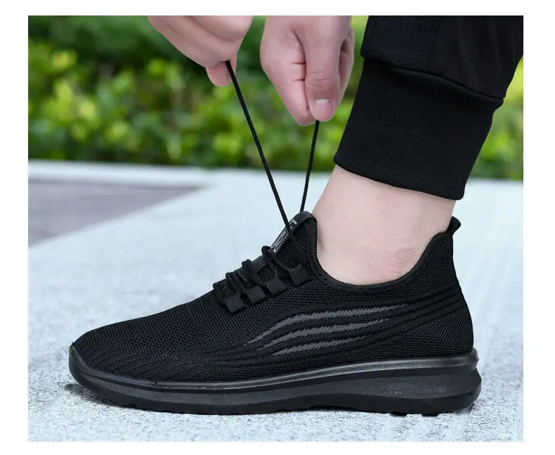 � Lässige Turnschuhe für Herren, Sommer, atmungsaktiv, flache Schuhe, leicht, erschwinglich, kostenloser Versand ​ – Detail 4