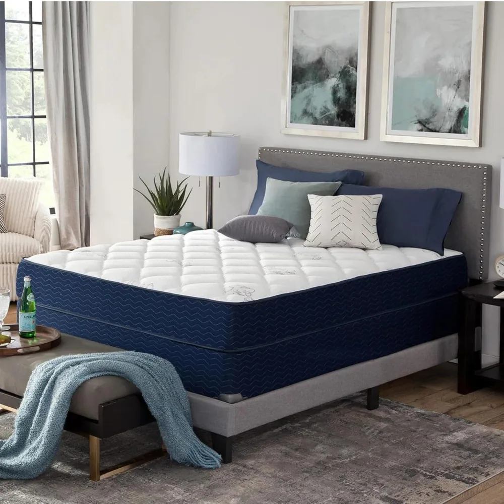 

Mayfield Plush Mattress - Full Size Mattress with Plush Cooling Gel Foam, Soft Comfort Foam for Full Beds - Hybrid Bed in a Box