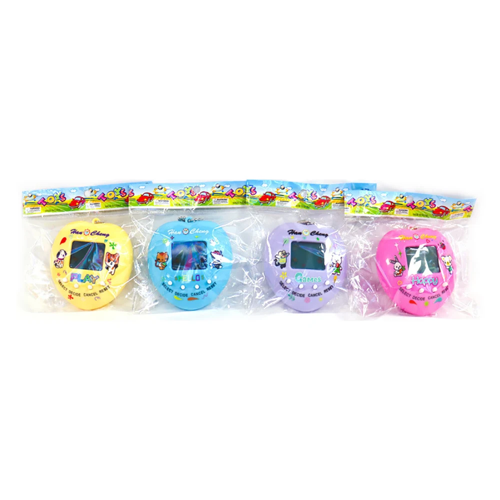 Electronic Pets Game Toys Virtual Tamagotchi Classic Nostalgic Digital Animals Toys Mini Screen Game Machine Keychain Kids Toys