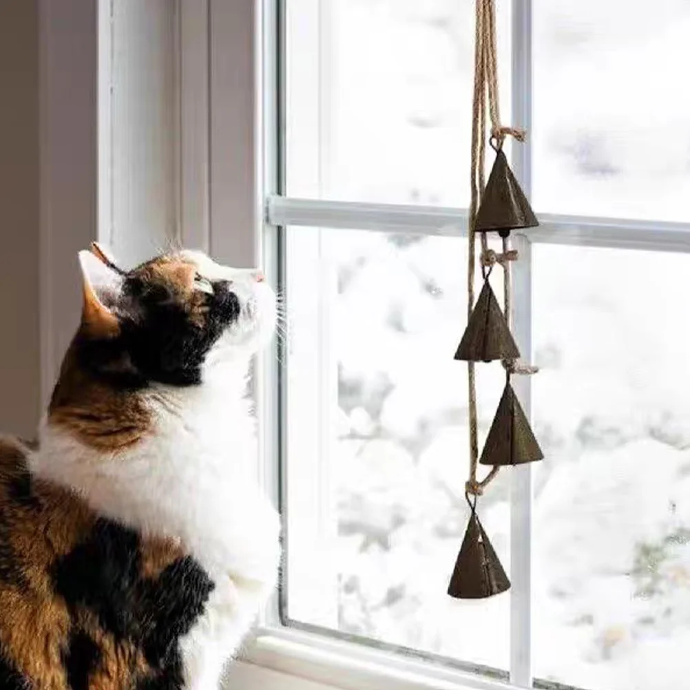

Bronze Bell Pendant Vintage Ornaments Wind Chimes Craft Hanging Decor Decorate Rustic Copper