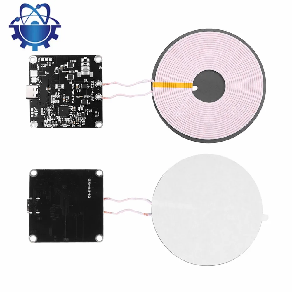 14MM Long Distance 15W High Power Wireless Charging Module PCBA Module 12V Fast Charging Large Coil DIY Charger Parts